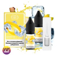 Набір Flavorlab Disposable Puff 10 мл 50 мг - Banana Ice