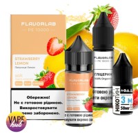 Набір Flavorlab PE 10000 30 мл 50 мг - Strawberry Lemon