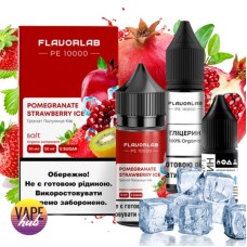 Набір Flavorlab PE 10000 30 мл 50 мг - Pomegranate Strawberry Ice