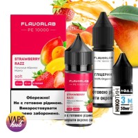 Набор Flavorlab PE 10000 30 мл 50 мг - Strawberry Razz