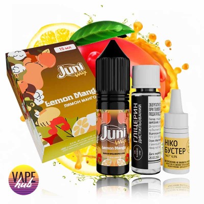 Набір Juni Mix (Hybrid) 15 мл 65 мг - Lemon Mango - купити