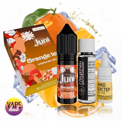 Набір Juni Mix (Hybrid) 15 мл 65 мг - Orange Ice - купити