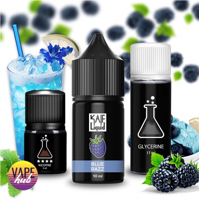 Набір Kaif Liquid 30 мл 25 мг - Blue Razz - купити