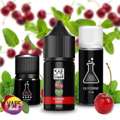 Набор Kaif Liquid 30 мл 50 мг - Cherry Mint - купити