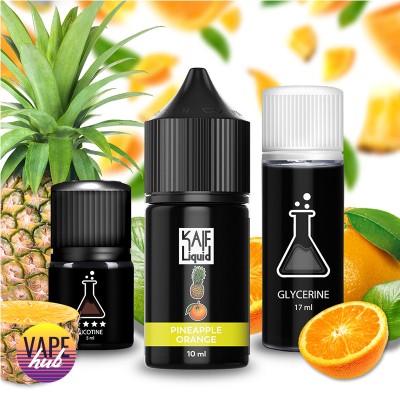 Набір Kaif Liquid 30 мл 65 мг - Pineapple Orange - купити