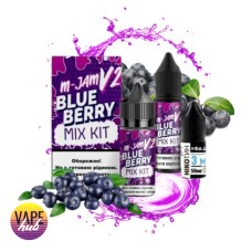 Набір M-JAM V2 Salt 30 мл 50 мг - Blueberry