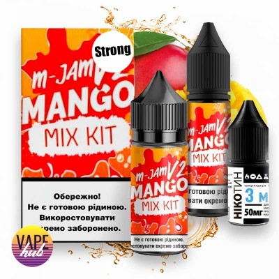 Набір M-JAM V2 Salt Strong 30 мл 50 мг - Mango - купити