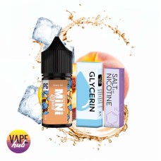 Набор Mini Liquid 30 мл 50 мг - Peach Ice