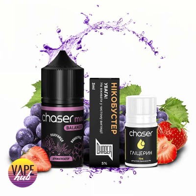 Набір Chaser Mix 30 мл 50 мг - Strawberry Grapes - купити