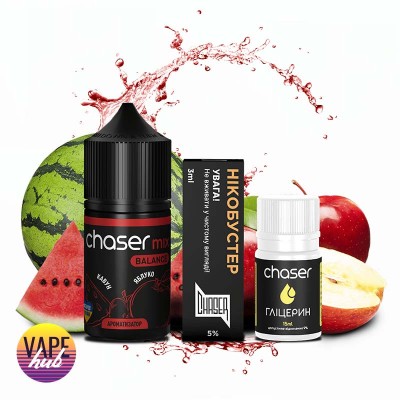 Набір Chaser Mix 30 мл 50 мг - Watermelon Apple - купити
