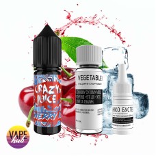Набір Crazy Juice 15 мл 65 мг - Cherry Ice