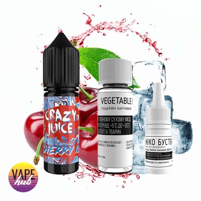 Набір Crazy Juice 15 мл 65 мг - Cherry Ice - купити