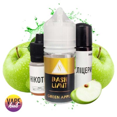 Dash Limit 30 мл 50 мг - Green Apple - купити