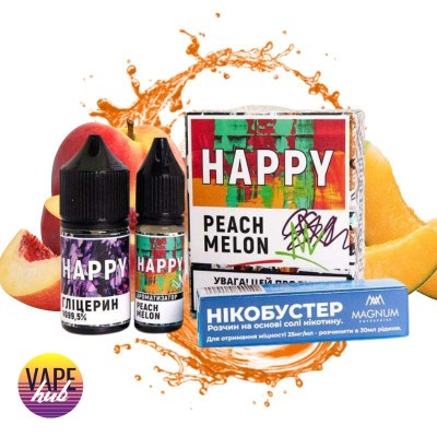 Набір HAPPY 30 мл 50 мг - Peach Melon - купити