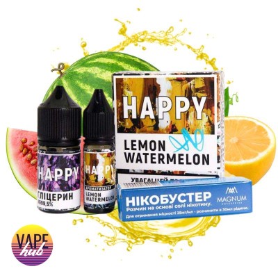 Набір HAPPY 30 мл 50 мг - Lemon Watermelon - купити