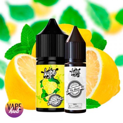 Набір Hype New Salt 30 мл 25 мг - Lemon Mint - купити