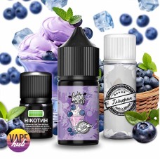 Набір Hype New Salt 30 мл 50 мг - Blueberry Ice Cream