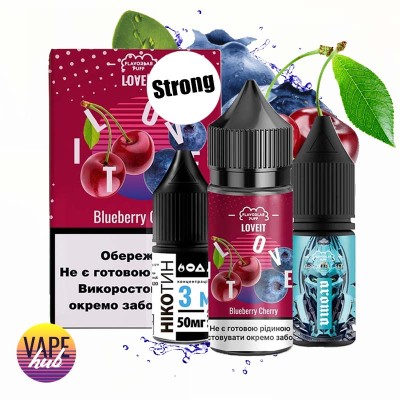 Набір Flavorlab Love it Strong 30 мл 50 мг - Blueberry Cherry - купити