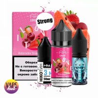 Набір Flavorlab Love it Strong 30 мл 50 мг - Watermelon Strawberry Cherry 