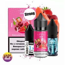 Набор Flavorlab Love it Strong 30 мл 50 мг - Watermelon Strawberry Cherry 