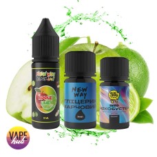 Набір New Way Black 15 мл 65 мг - Apple Lime