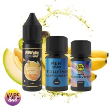 Набір New Way Black 15 мл 65 мг - Banana Melon