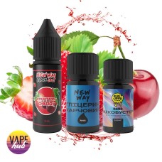 Набір New Way Black 15 мл 65 мг - Cherry Strawberry