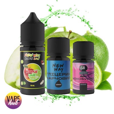 Набір New Way Black 30 мл 65 мг - Apple Lime - купити