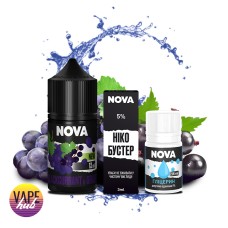 Набор Nova 30 мл 50 мг - Blackcurrant&Grape