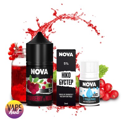 Набор Nova 30 мл 65 мг - Cranberry&Mors - купити