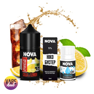 Набір Nova 30 мл 50 мг - Cola&Lemon - купити