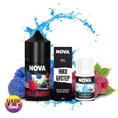 Набор Nova 30 мл 50 мг - Double&Raspberry - купити