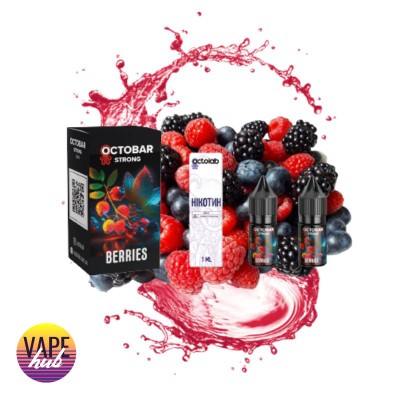Набір OctoBar Strong 10 мл 50 мг - Berries - купити