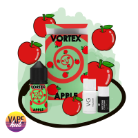 Набір сольовий Vortex 30 мл 25 мг - Apple