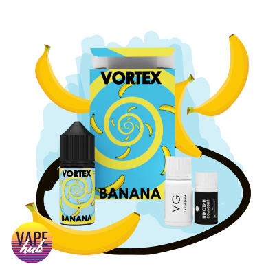 Набір сольовий Vortex 30 мл 25 мг - Banana - купити