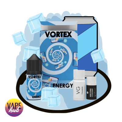 Набор Солевой Vortex 30 Мл 25 Мг Ice Energy - купити