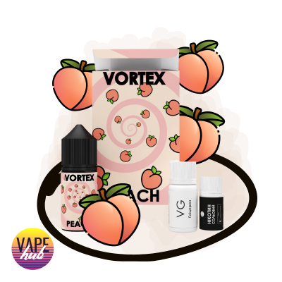 Набір сольовий Vortex 30 мл 50 мг - Peach - купити