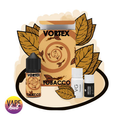 Набір сольовий Vortex 30 мл 65 мг - Tobacco - купити