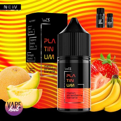 Набор WES Platinum 30 мл 50 мг - Melon Strawberry Banana - купити