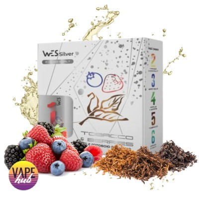 Набор Wes Silver 30 мл 50 мг - Tobacco & Berries - купити