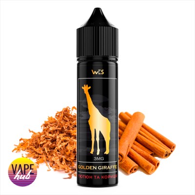 Рідина WES Golden Giraffe 60 мл 9 мг - Тютюн з корицею - купити