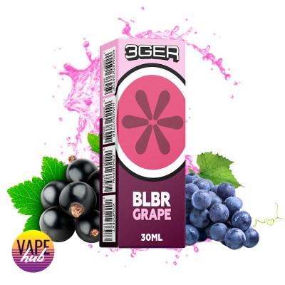 Набір 3Ger Salt 30 мл 30 мг - Blackberry Grape - купити