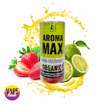 Набор Aroma Max Organic 60 Мл 3 Мг Лайм Клубника - купити
