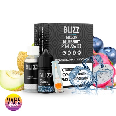 Набір Blizz 30 мл 50 мг - Melon Blueberry Pytahaya Ice - купити