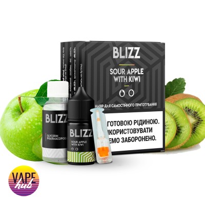 Набір Blizz 30 мл 25 мг - Sour Apple with Kiwi - купити