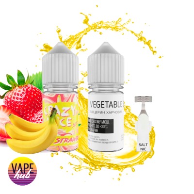 Набір Crazy Juice 30 мл 65 мг - Banana Strawberry - купити