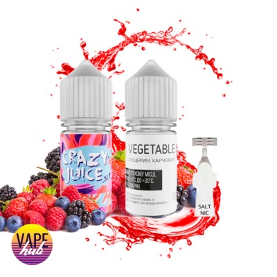 Набір Crazy Juice 30 мл 65 мг - Berry Mix - купити
