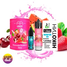 Набір Flavorlab Love it 60 мл 3 мг - Watermelon Strawberry Cherry
