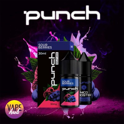 Набір сольовий Punch 30 мл 50 мг - Sour Berries - купити