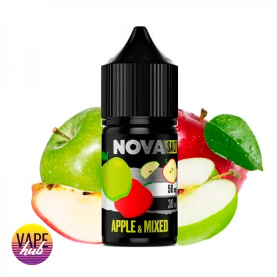 Рідина NOVA Salt 30ml/65mg Apple&Mixed - купити